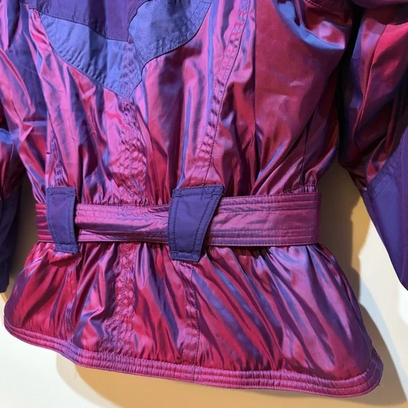 •NEVICA• ❄️ Vintage Virage Ladies Skiwear- Purple and Pink Ski Jacket ❄️ - Picture 4 of 16
